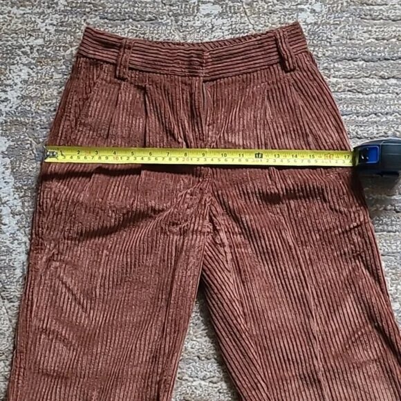 Artizia Sunday Best Brown Mid Rise Straight Leg Corduroys size 00 - Picture 7 of 9